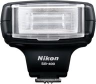 📸 nikon sb-400 af speedlight flash: perfect lighting solution for nikon digital slr cameras logo