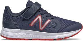 img 1 attached to 👟 Top-rated New Balance Kid's 519 V2 Hook and Loop Running Shoe: Exceptional Performance and Easy Fastening