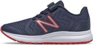 👟 top-rated new balance kid's 519 v2 hook and loop running shoe: exceptional performance and easy fastening logo