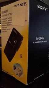 img 1 attached to Аксессуары для портативного рекордера Sony Microcassette