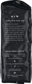 img 2 attached to ☕ Kicking Horse Coffee, Whole Bean, Grizzly Claw Dark Roast, 10 Oz - Certified Organic, Fairtrade, Kosher Coffee