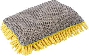 img 1 attached to 🧽 Carrand 45135: Ultimate 2-in-1 Microfiber Chenille Wash Pad for Effortless Cleaning
