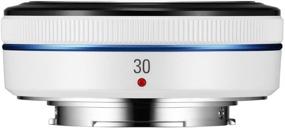 img 4 attached to 📷 Samsung NX 30mm f/2.0 Camera Lens (White) - Capture Stunning Images with Versatile Lens