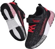 👟 enhance your athletic performance with sannax non slip girls' running sneakers logo