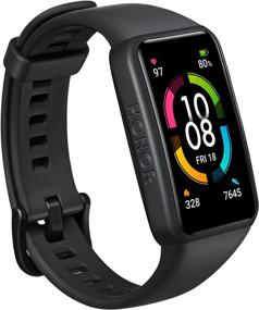 img 4 attached to 💪 Honor Band 6: 1.47" AMOLED Display, Long Battery Life, 24/7 Heart Rate Monitoring