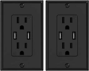 img 4 attached to Outlet Charger Tamper Resistant Receptacles 2Pack