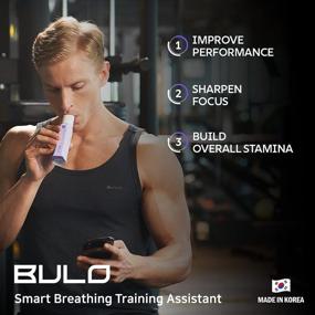 img 3 attached to 🌬️ BULO - Breathing Training Device + Guided Breathing Exercise Mobile App: Optimize Your Training with a Smart Personal Trainer for Better Breath Control