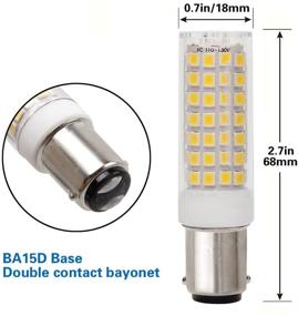 img 3 attached to 💡 Efficient BA15D Bayonet Base Light: Optimal Volts for Exceptional Illumination