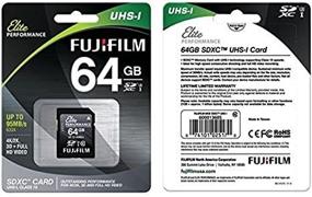 img 1 attached to 📸 Флэш-память Fujifilm Elite Performance 64 ГБ SDXC UHS-I - черный (600013605)