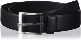 img 1 attached to 👔 BOSS HUGO Navy Men's Belt - Men's Accessories for Fashionable Belts