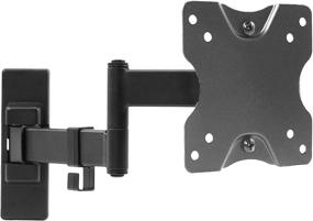 img 4 attached to 🔧 VIVO Full Motion Wall Mount: Tilt and Swivel Bracket for 27 inch LCD LED TV & Monitor Screens, Max 100x100mm VESA, Black, MOUNT-VW01M