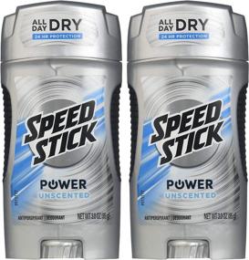 img 1 attached to 🌬 Unscented Speed Stick Power Deodorant for Effective Odor Control