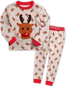 img 4 attached to 🎃 VAENAIT BABY Kids Boys Girls Halloween and Christmas Pajama Set, 12M-12Y, X-Mas Pyjamas Sleepwear