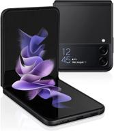 samsung galaxy z flip 3 5g: factory unlocked smartphone with flex mode, intuitive camera, and 256gb storage, us warranty - phantom black logo
