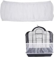 🦜 durable breathable washable mesh seed catcher - large size bird cage cover for a peaceful good night's sleep (4 colors) logo