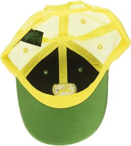 img 1 attached to 🧢 John Deere Boys' Trucker Ball Cap with Trademark Design