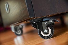 img 2 attached to Enhanced Durability: Bayite Polyurethane Casters - High Capacity without Compromise
