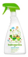 👶 babyganics tub & tile cleaner: fragrance-free, 32oz spray bottle - effective cleaning solution for babies logo