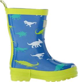 img 4 attached to 👢 Hatley Toddler Printed Boots Frenzy - Boys' Clothing for Jackets and Coats