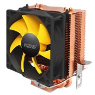 🔥кулер для процессора pccooler s83 - компактный радиатор для мини-пк - поддержка двух вентиляторов и широкая совместимость - бесшумный вентилятор 80 мм & защитный слой цвета меди - tdp 95 вт. логотип