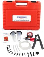 autowanderer brake bleeder kit: 21-piece hand held vacuum pump tester for efficient brake & clutch fluid bleeding logo