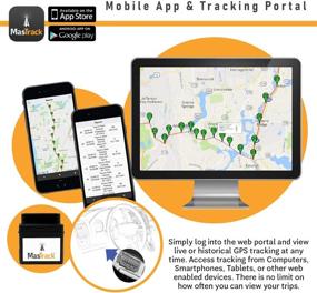 img 1 attached to 🚗 МасТрек - GPS трекер для автомобилей | Отслеживание на компьютере и смартфоне, контроль сотрудников, подростков и других | Подключается в OBD-порт для мгновенных уведомлений и диагностики двигателя...