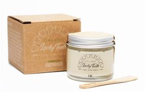 img 4 attached to 🍀 Lucky Teeth Organic Toothpaste - All-Natural Formula to Remineralize and Strengthen Teeth and Gums | 2 oz Eco-friendly Glass Packaging