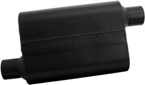 img 1 attached to 🔥 Flowmaster 942548 Super 44 Series Muffler, 2.5 In/O Out/O Black - Enhanced Performance and Style