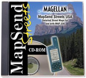 img 1 attached to Discover the Power of Magellan MapSend Streets CD for Map 330