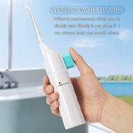 🚿 ar-w-11 portable water flosser - cordless dental oral irrigator for professional teeth cleaning on the go logo