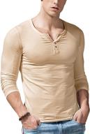 👕 babioboa sleeve henley ribbed: the ultimate lightweight men's clothing and shirts collection logo