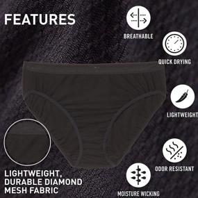 img 2 attached to 🩲 Enhanced ExOfficio Women's Give-N-Go Bikini Briefs