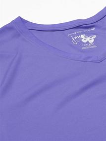 img 1 attached to Just My Size Women's Plus-Size Cool DRI V-Neck Tee: Stay Comfortably Fresh All Day!