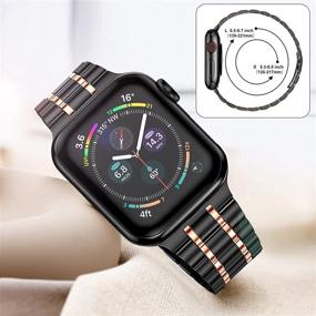 img 2 attached to Suplink совместим с Apple Watch Band 38 мм 40 мм 42 мм 44 мм для женщин мужчин