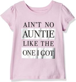 img 4 attached to 👚 Adorable Fashion Graphic Tees for Girls from The Children's Place