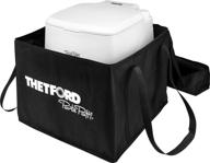 large porta potti storage bag logo