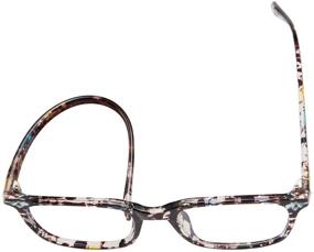 img 1 attached to Karsaer Blue Light Blocking Glasses - Women's and Men's Anti-Eyestrain Computer Eyeglasses with Large Square TR90 Frame