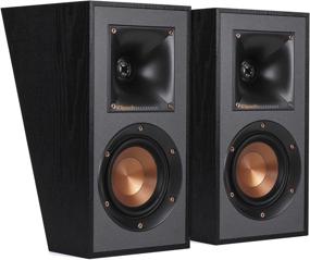 img 4 attached to 🔊 Klipsch R-41SA: Immersive Home Speaker Set of 2 Black for Powerful, Detailed Sound
