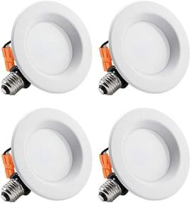 img 4 attached to 💡 Dimmable Daylight Recessed Downlight by TORCHSTAR