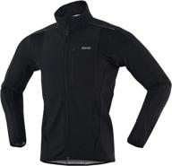 🧥 arsuxeo winter warm-up thermal softshell cycling jacket - windproof, waterproof, 15-k logo