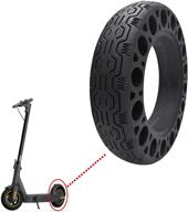 🛴 mishine ninebot max scooter honeycomb solid tire - replacement segway ninebot max electric scooter tire logo