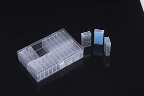 img 1 attached to 💎 TDOTM Beads Diamond Painting Storage Box Organizer - 24 Pieces Jewelry Accessory Container for DIY Sewing Crafting - 1 Pack