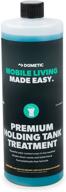 🚽 dometic d1111002 premium holding tank treatment liquid, 32 ounce" - superior tank treatment solution for effective waste management logo