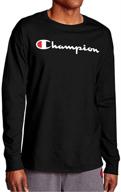 👕 black men's clothing and t-shirts & tanks: champion graphic classic jersey logo