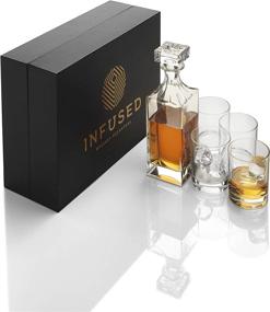 img 4 attached to 🥃 Premium Glass Decanter for Luxury Whiskey