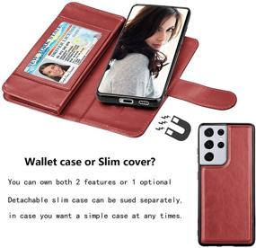 img 1 attached to Njjex Wallet Case for Samsung Galaxy: Stylish Protection and Convenience