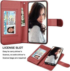 img 2 attached to Njjex Wallet Case for Samsung Galaxy: Stylish Protection and Convenience