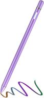 🖋️ high-precision purple stylus pen for iphone, ipad pro, android, microsoft surface, and other tablets: digital pencil fine point stylist pen with capacitive technology logo
