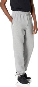 img 3 attached to Russell Athletic Dri Power Closed Bottom Fleece Sports & Fitness for Running