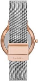 img 2 attached to Skagen Womens Quartz Stainless Silver Women's Watches for Wrist Watches